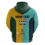 Custom Pride Month Matildas Zip Hoodie Australia Til Its Done Mixed Color