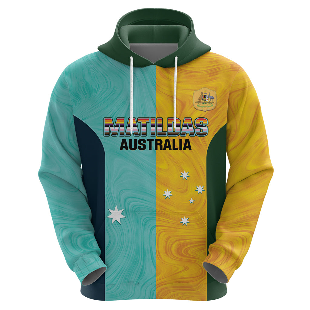 Custom Pride Month Matildas Zip Hoodie Australia Til Its Done Mixed Color