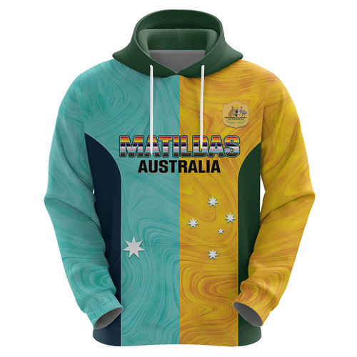 Custom Pride Month Matildas Zip Hoodie Australia Til Its Done Mixed Color