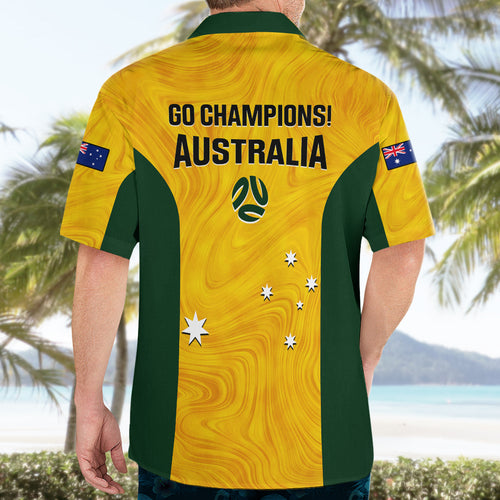australia-soccer-hawaiian-shirt-gold-matildas-world-cup-2023-go-champions