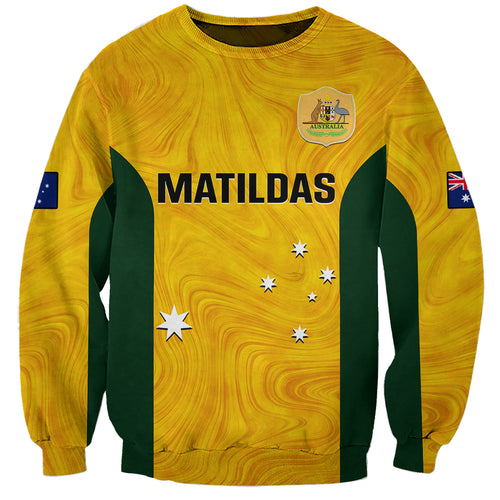 australia-soccer-sweatshirt-gold-matildas-world-cup-2023-go-champions