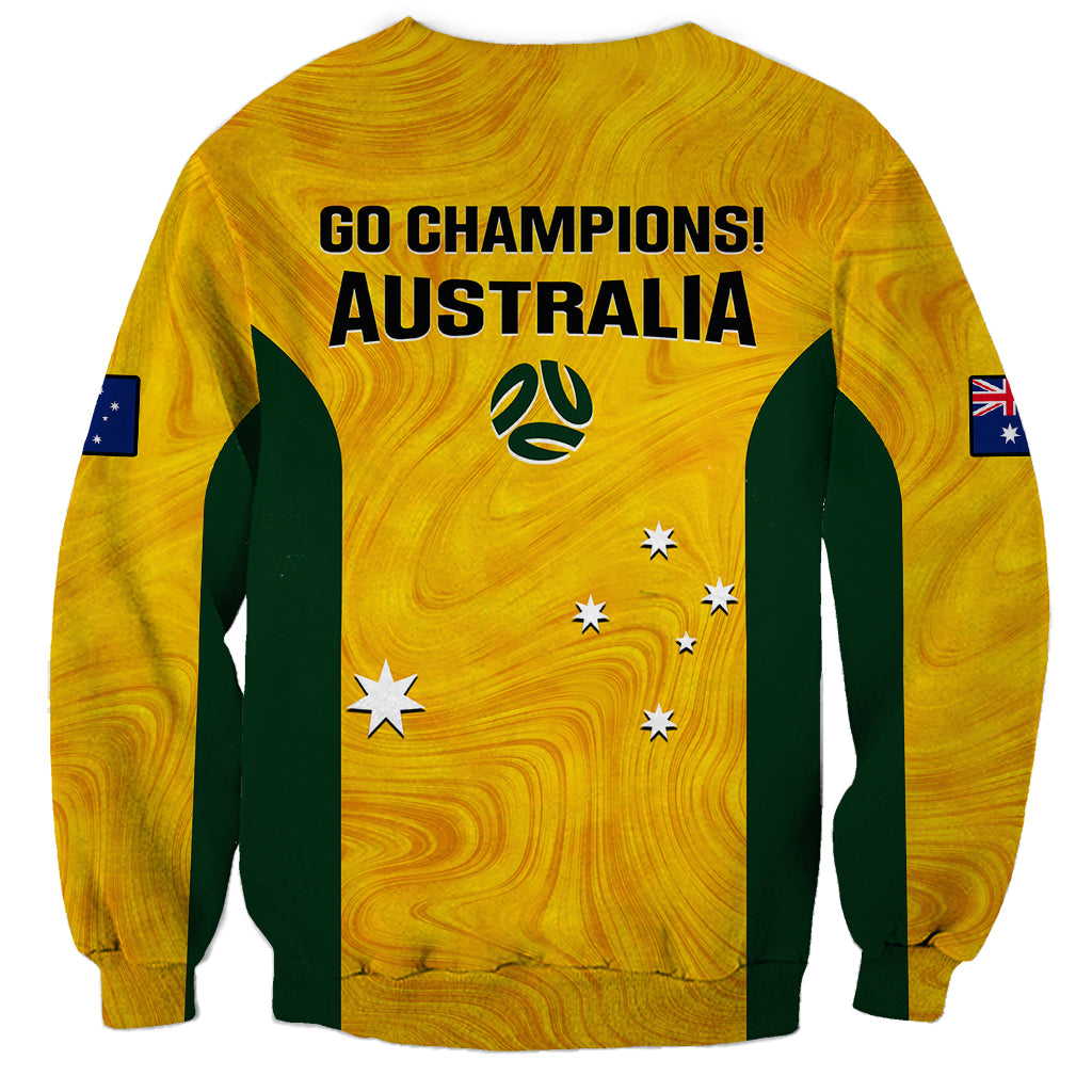 australia-soccer-sweatshirt-gold-matildas-world-cup-2023-go-champions