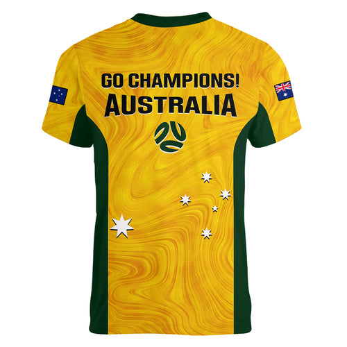 australia-soccer-women-v-neck-t-shirt-gold-matildas-world-cup-2023-go-champions