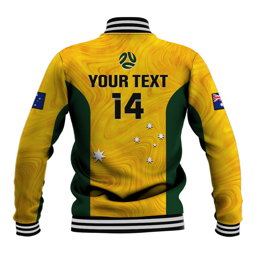 personalised-australia-soccer-baseball-jacket-gold-matildas-world-cup-2023-go-champions