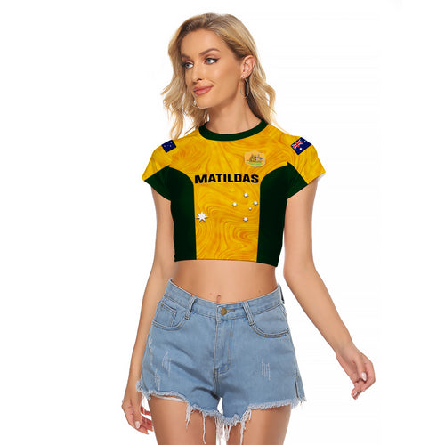 personalised-australia-soccer-raglan-cropped-t-shirt-gold-matildas-world-cup-2023-go-champions