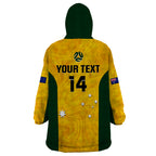 personalised-australia-soccer-wearable-blanket-hoodie-gold-matildas-world-cup-2023-go-champions