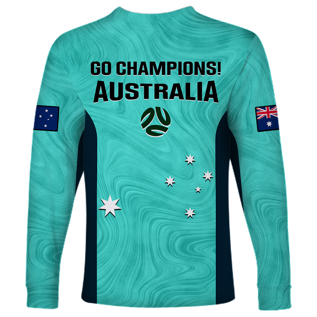 australia-soccer-long-sleeve-shirt-turquoise-matildas-world-cup-2023-go-champions