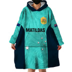 australia-soccer-wearable-blanket-hoodie-turquoise-matildas-world-cup-2023-go-champions