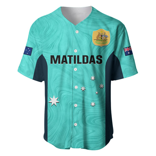 personalised-australia-soccer-baseball-jersey-turquoise-matildas-world-cup-2023-go-champions