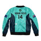 personalised-australia-soccer-bomber-jacket-turquoise-matildas-world-cup-2023-go-champions