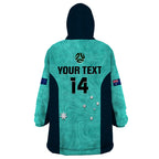 personalised-australia-soccer-wearable-blanket-hoodie-turquoise-matildas-world-cup-2023-go-champions