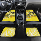 Bellbird New Zealand Car Mats Korimako Kowhai Maori Pattern
