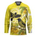 Bellbird New Zealand Hockey Jersey Korimako Kowhai Maori Pattern