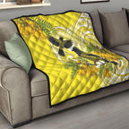 Bellbird New Zealand Quilt Korimako Kowhai Maori Pattern