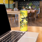 Bellbird New Zealand Skinny Tumbler Korimako Kowhai Maori Pattern