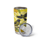Bellbird New Zealand Tumbler Cup Korimako Kowhai Maori Pattern