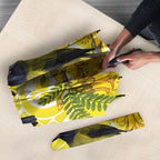 Bellbird New Zealand Umbrella Korimako Kowhai Maori Pattern