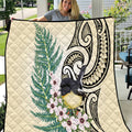 Endemic Tomtit New Zealand Quilt Miromiro Manuka Silver Fern Maori Pattern