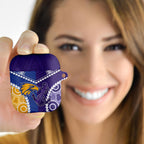 Football Eagles and Dockers AirPods Case 2026 Together Aboriginal Polynesian Pattern