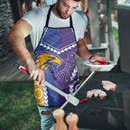 Football Eagles and Dockers Apron 2026 Together Aboriginal Polynesian Pattern