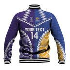 Custom Football Eagles and Dockers Baseball Jacket 2026 Together Aboriginal Polynesian Pattern