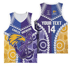 Custom Football Eagles and Dockers Basketball Jersey 2026 Together Aboriginal Polynesian Pattern