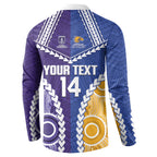 Custom Football Eagles and Dockers Button Sweatshirt 2026 Together Aboriginal Polynesian Pattern
