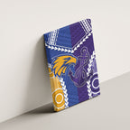 Football Eagles and Dockers Canvas Wall Art 2026 Together Aboriginal Polynesian Pattern