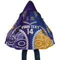 Custom Football Eagles and Dockers Cloak 2026 Together Aboriginal Polynesian Pattern