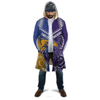 Custom Football Eagles and Dockers Cloak 2026 Together Aboriginal Polynesian Pattern