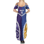 Custom Football Eagles and Dockers Family Matching Summer Maxi Dress and Hawaiian Shirt 2026 Together Aboriginal Polynesian Pattern