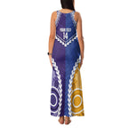 Custom Football Eagles and Dockers Family Matching Tank Maxi Dress and Hawaiian Shirt 2026 Together Aboriginal Polynesian Pattern