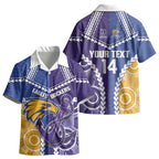 Custom Football Eagles and Dockers Kid Hawaiian Shirt 2026 Together Aboriginal Polynesian Pattern LT14
