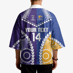 Custom Football Eagles and Dockers Kimono 2026 Together Aboriginal Polynesian Pattern