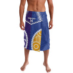 Custom Football Eagles and Dockers Lavalava 2026 Together Aboriginal Polynesian Pattern