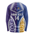 Custom Football Eagles and Dockers Long Sleeve Shirt 2026 Together Aboriginal Polynesian Pattern