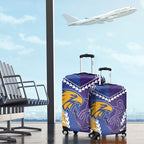 Football Eagles and Dockers Luggage Cover 2026 Together Aboriginal Polynesian Pattern