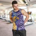 Custom Football Eagles and Dockers Men Tank Top 2026 Together Aboriginal Polynesian Pattern