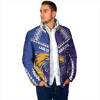 Custom Football Eagles and Dockers Padded Jacket 2026 Together Aboriginal Polynesian Pattern