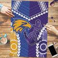 Football Eagles and Dockers Puzzle 2026 Together Aboriginal Polynesian Pattern