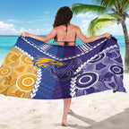 Football Eagles and Dockers Sarong 2026 Together Aboriginal Polynesian Pattern