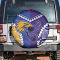 Football Eagles and Dockers Spare Tire Cover 2026 Together Aboriginal Polynesian Pattern