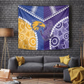 Football Eagles and Dockers Tapestry 2026 Together Aboriginal Polynesian Pattern
