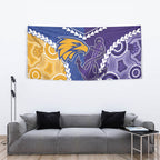 Football Eagles and Dockers Tapestry 2026 Together Aboriginal Polynesian Pattern