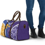 Football Eagles and Dockers Travel Bag 2026 Together Aboriginal Polynesian Pattern