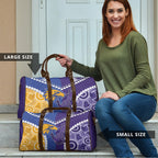 Football Eagles and Dockers Travel Bag 2026 Together Aboriginal Polynesian Pattern