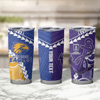 Custom Football Eagles and Dockers Tumbler Cup 2026 Together Aboriginal Polynesian Pattern