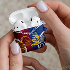 Rugby Broncos and Eels AirPods Case 2026 Together Aboriginal Polynesian Pattern