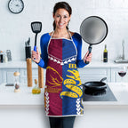 Rugby Broncos and Eels Apron 2026 Together Aboriginal Polynesian Pattern