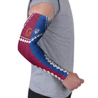 Custom Rugby Broncos and Eels Arm Sleeves 2026 Together Aboriginal Polynesian Pattern